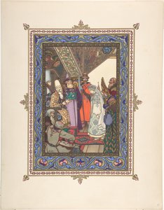 Illustration pour le conte de fées Snegurochka - Boris Vasilievich Zvorykin