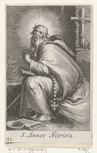 Saint Ammonius le Grand en ermite