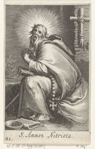 Saint Ammonius le Grand en ermite