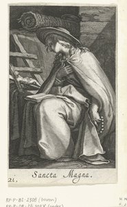 Sainte Magna en ermite