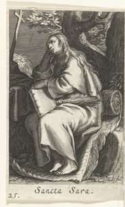 Sainte Sara de Libye - Boëtius Adamsz. Bolswert