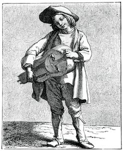 Un joueur de vielle, 1737-1742 - Bouchardon