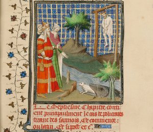 Polycrate pendu, vers 1413-1415 - Boucicaut Master,