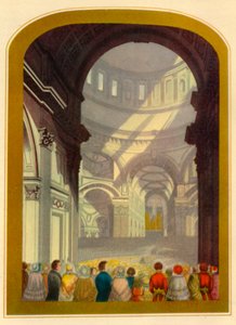 Un service à la cathédrale Saint-Paul, vers 1850, 1947 - Bradshaw and Blacklock