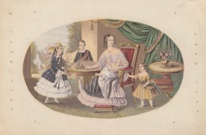 Sa Majesté la reine Victoria et sa famille