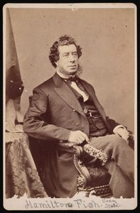 Portrait de Hamilton Fish 1808-1893, avant 1893