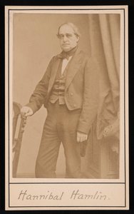 Portrait de Hannibal Hamlin, 1857