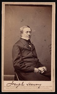 Portrait de Joseph Henry 1797-1878