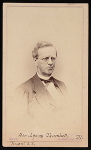 Portrait de Lyman Trumbull, 1813-1896, entre 1862 et 1869 - Brady