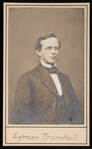 Portrait de Lyman Trumbull 1813-1896, entre 1864 et 1868