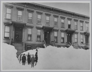 Tempête de neige de mars 1888, Brooklyn