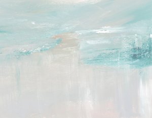 Horizon bleu tendre