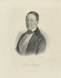 Portrait du pianiste et compositeur Charles Mayer 1799-1862, vers 1854