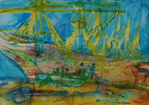 Marins avec un cheval - Brenda Brin Booker