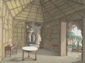 Salle à manger, Villa Barbaja, Naples, 1800-1870 - British Anonymous 19th Century.