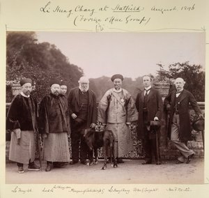 Li Hung Chang à Hatfield (Groupe du Foreign Office), août 1896