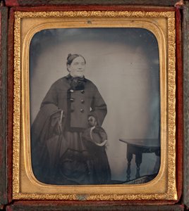 Portrait de femme, c. 1860 (photo) - British Photographer