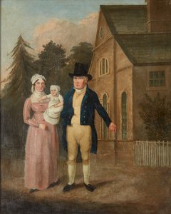 Portrait de groupe de Jasper Ryles et sa famille - British School