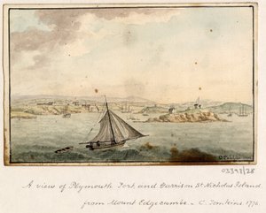 Une série de croquis, vues en Grande-Bretagne, sur le Continent et en Amérique 1772-1778 - British School