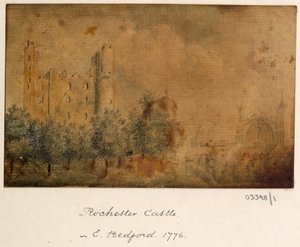 Une série de croquis, vues en Grande-Bretagne, sur le continent et en Amérique 1772-1778