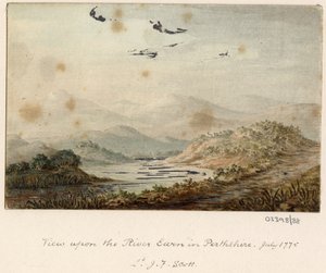 Une série de croquis, vues en Grande-Bretagne, sur le Continent et en Amérique 1772-1778 - British School