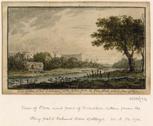 Une série de croquis, vues en Grande-Bretagne, sur le Continent et en Amérique 1772-1778 - British School
