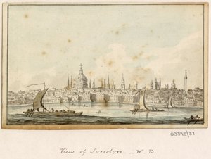 Une série de croquis, vues en Grande-Bretagne, sur le Continent et en Amérique 1772-1778 - British School