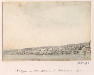 Une série de croquis, vues en Grande-Bretagne, sur le Continent et en Amérique 1772-1778 - British School