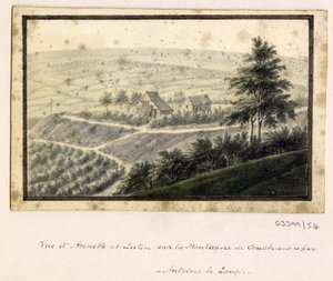Une série de croquis, vues en Grande-Bretagne, sur le Continent et en Amérique 1772-1778 - British School