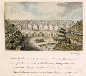 Une série de croquis, vues en Grande-Bretagne, sur le Continent et en Amérique 1772-1778 - British School