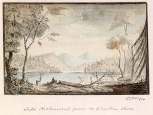 Une série de croquis, vues en Grande-Bretagne, sur le continent et en Amérique 1772-1778