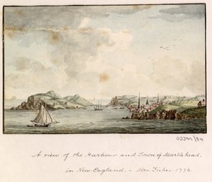Une série de croquis, vues en Grande-Bretagne, sur le continent et en Amérique 1772-1778 - British School