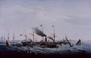 Paquebot Great Western, conçu par Brunel, achevé à Bristol en 1837