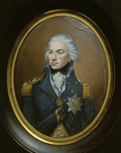 LORD NELSON Horatio, Amiral (1758-1805) Portrait miniature