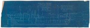 Plan de section longitudinale de 