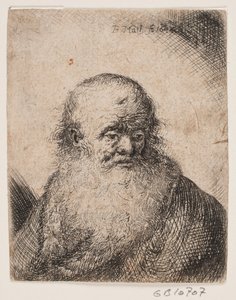 Vieil homme avec une grande barbe - Broder Matthisen