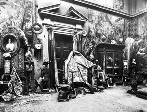 Atelier du peintre florentin Edoardo Gelli - Brogi Brogi