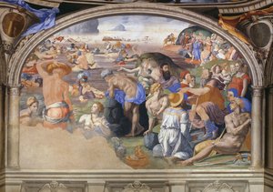 La traversée de la mer Rouge - Bronzino