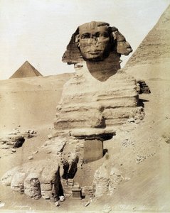 Le Sphinx - photographie des frères Zangaki, fin du 19e siècle