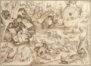 Acedia Paresse De la série Les Sept Péchés Capitaux, 1557