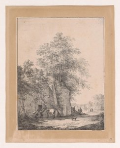 Paysage avec auberge - Bruno van Straaten (I)