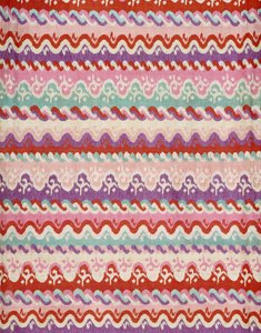Matériau à motif Acheik - Burmese School