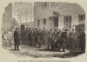 Arrestation de Megy et enlèvement d