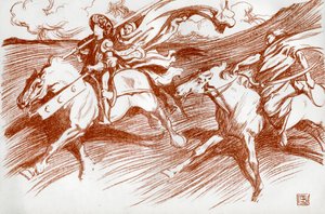 Le Chevalier et ses compagnons, 1898