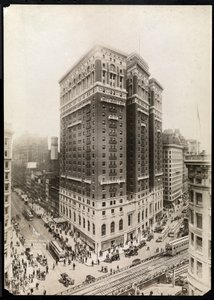 Hôtel McAlpin, 34e Rue et Broadway, New York, 1912 - Byron Company