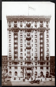 Hôtel Woodstock au 127 West 43rd Street, New York, 1907