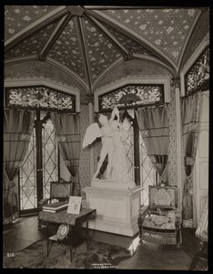 Le salon de la propriété Helen Gould (ancienne résidence de Jay Gould) à Tarrytown, New York, 1893-94 - Byron Company