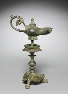 Lampe et support, 400s