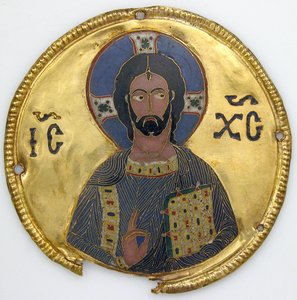 Médaillon avec le Christ d