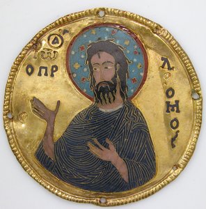 Médaillon avec Saint Jean-Baptiste d